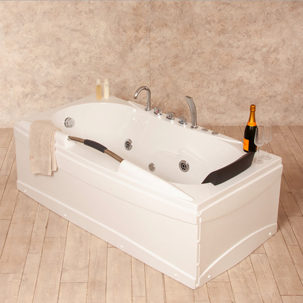 sconto Vasca Idromassaggio 170x86 cm Cromoterapia Vorich Moments Bianca