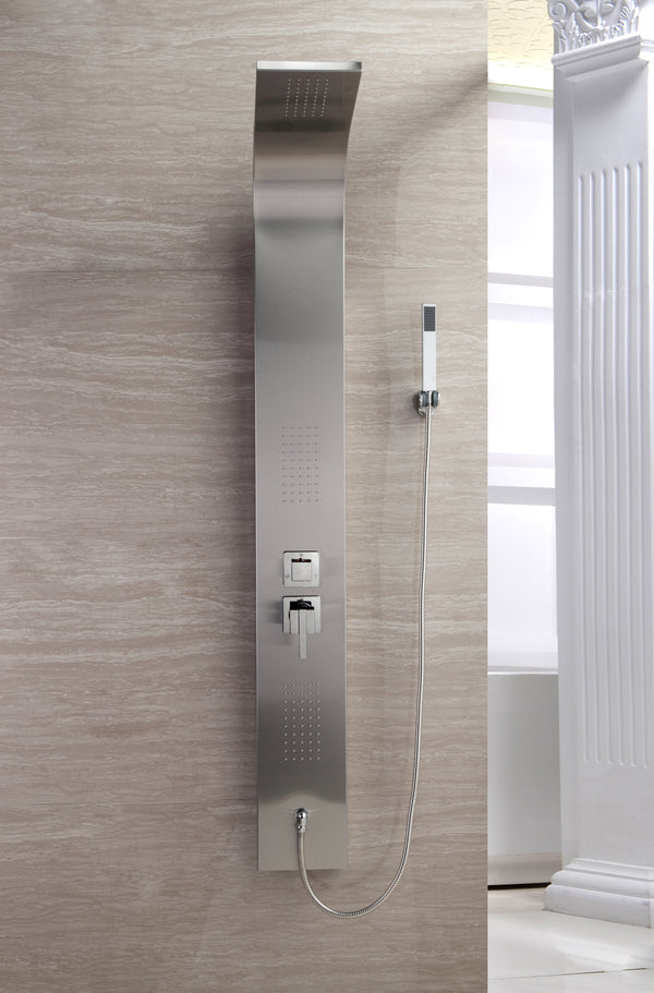 Colonna Doccia Idromassaggio H175 cm in Acciaio Total Inox acquista