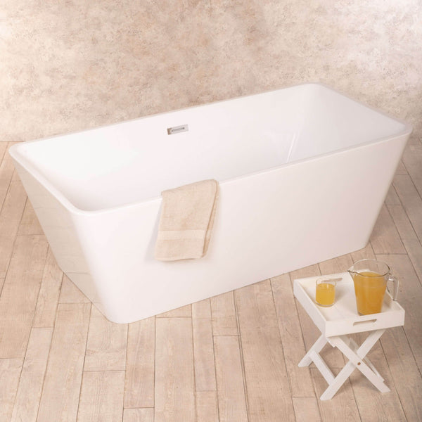 Vasca da Bagno Freestanding 170x80 cm H58 VVorich Realx Bianca sconto