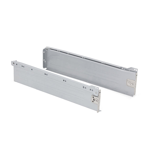 sconto Cassetto per Cucina e Bagno Ultrabox H118 Verniciato Alluminio Acciaio Emuca