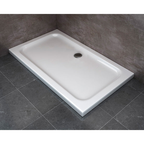 Piatto Doccia Rettangolare H5cm in ABS Rinforzato Bianco Varie Misure acquista