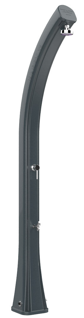 Doccia Solare da Giardino 35L Miscelatore e Lavapiedi Arkema Happy XL Grigio Antracite prezzo