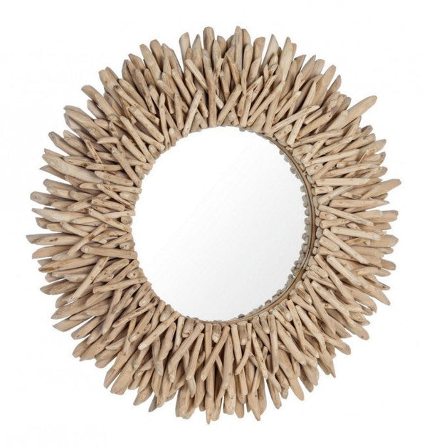sconto Specchio Sarabi D80 in Legno