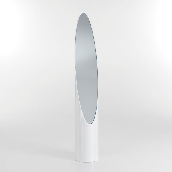 sconto Specchio da Terra in Abs Ø.25,5xØ.25,5x159cm TFT Bianco Specchio
