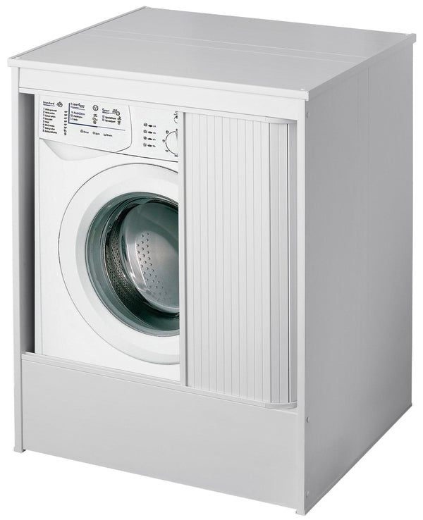 online Coprilavatrice da Esterno in PVC 70x94x60 cm con Serranda Forlani Esterni Roc Bianco