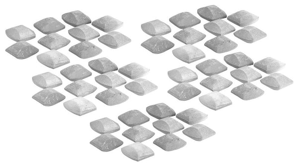 Pietra Lavica in Ceramica Set 50 pz per Barbecue in Briquette Bauer acquista