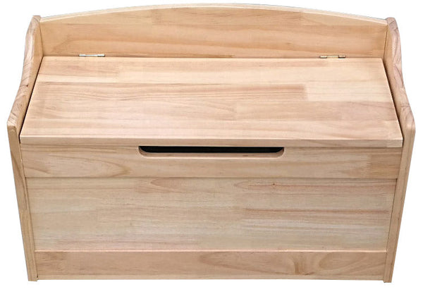 Cassapanca Baule Rettangolarein Legno Pino Grezzo 80x50x60 cm Fumer Sophie acquista