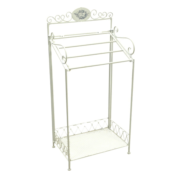 online Portasciugamani a Stelo in Metallo da Appoggio 47x31H98,5cm Le Bain Bianco