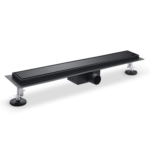 Canalina di Scarico 60 cm in Acciaio Inox a Pavimento Bonussi Nera prezzo