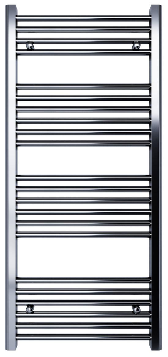 acquista Scaldasalviette da Bagno in Acciaio H1200 mm Bonussi Stand Dritto Cromo Varie Misure