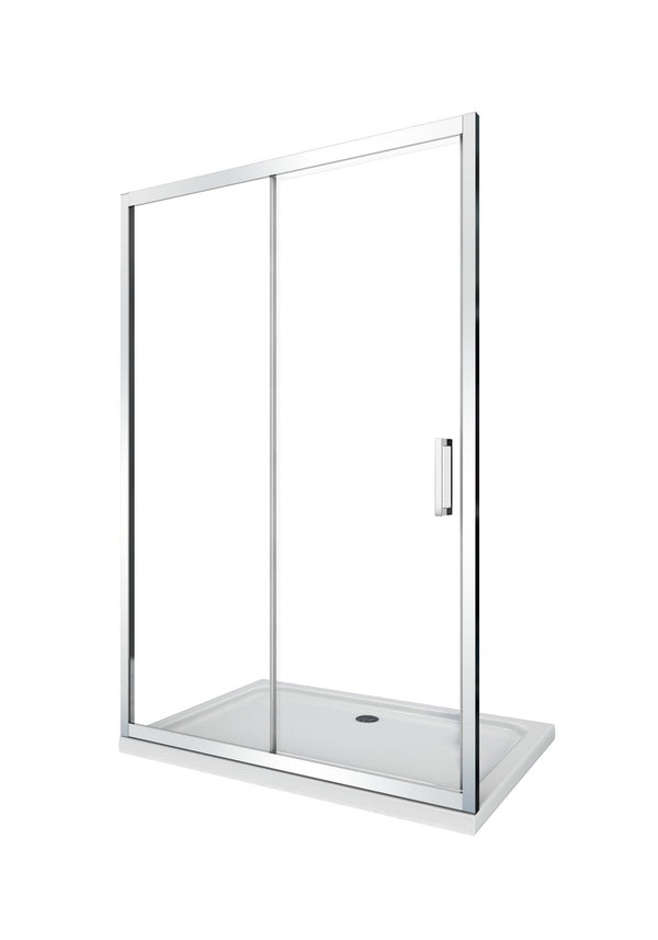 prezzo Porta Parete Doccia 1 Anta Scorrevole in Cristallo Trasparente 6mm H190 Sailor Varie Misure