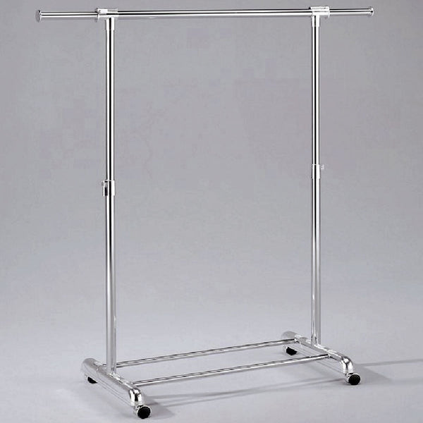 prezzo Stender Porta Abiti Estensibile in Acciaio con Ruote 85x44x9cm Fumer Eracle Cromo