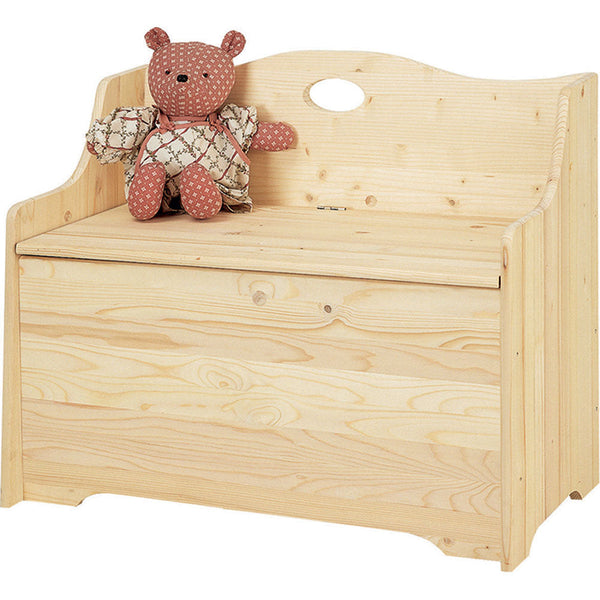 online Cassapanca Baule in Legno Abete Grezzo 85x43x70cm Fumer Uno