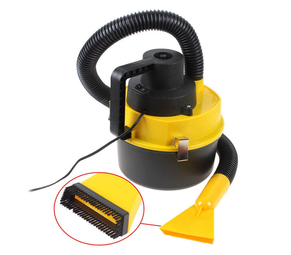 sconto Aspirapolvere per Auto 4,5L 12V Xone con Tubo Flessibile Nero e Giallo