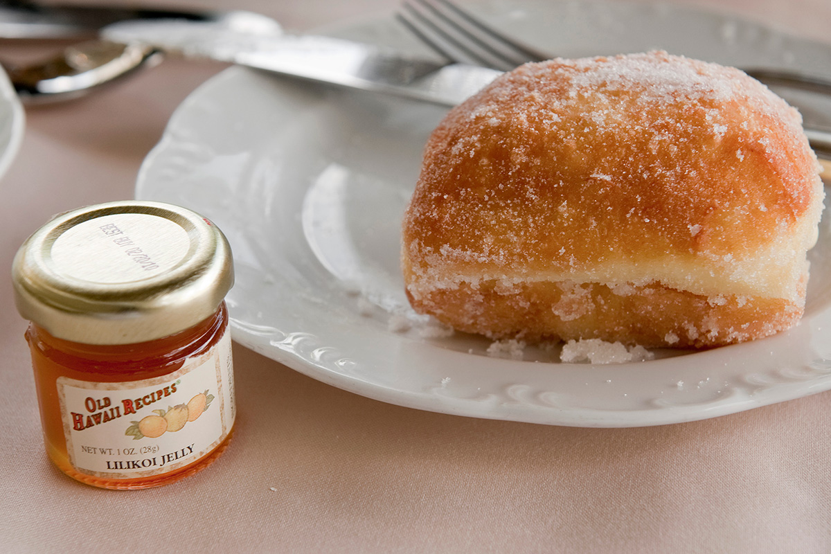 Freshly-made malassadas are on the menu.